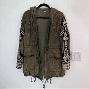 Free People Embellished Jacket